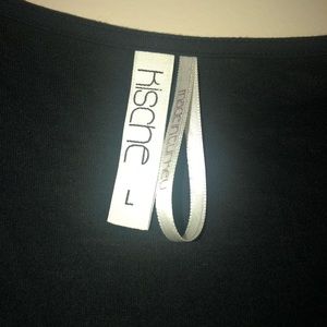 Black Short sleeved kishe top